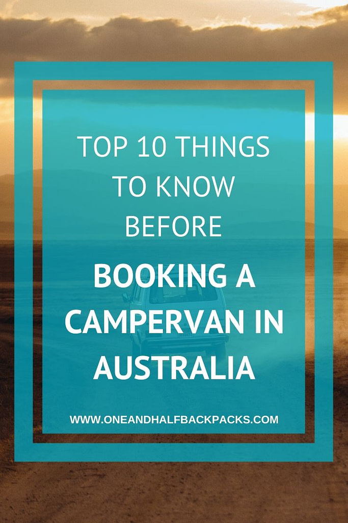 Booking a campervan in Australia