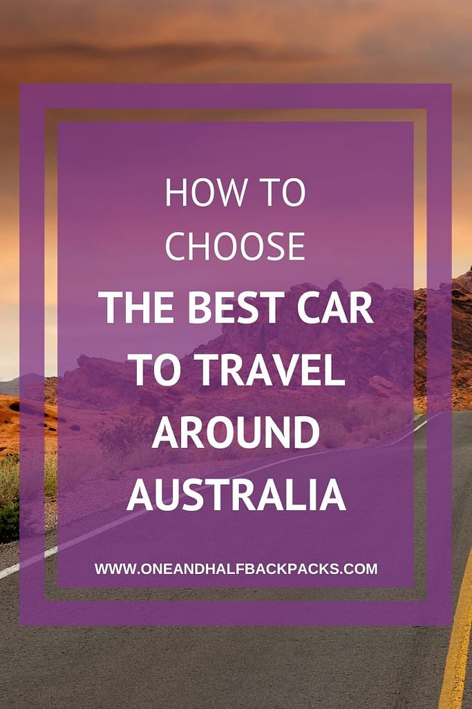 The best car to travel around Australia